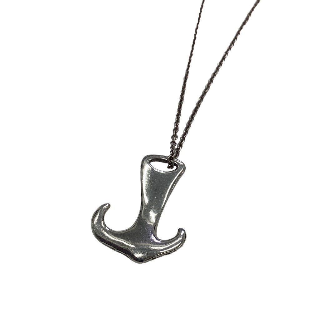 TIFFANY Co Anchor Necklace Choker Pendant Sterling Silver some